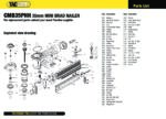 (CMB35PHH) - 35mm Mini Brad Nailer Spare Parts Diagram