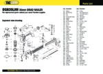 (DGN35LHH) - 35mm Brad Nailer Spare Parts Diagram