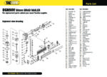(DGN50V) - 18G Brad Air Nailer Spare Parts Diagram