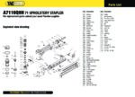 (A7116QHH) - 71 Upholstery Stapler Spare Parts Diagram