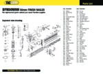 (DFN50WHH) - 50mm Finish Nailer Spare Parts Diagram