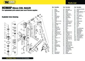 300 Spare Parts Diagram