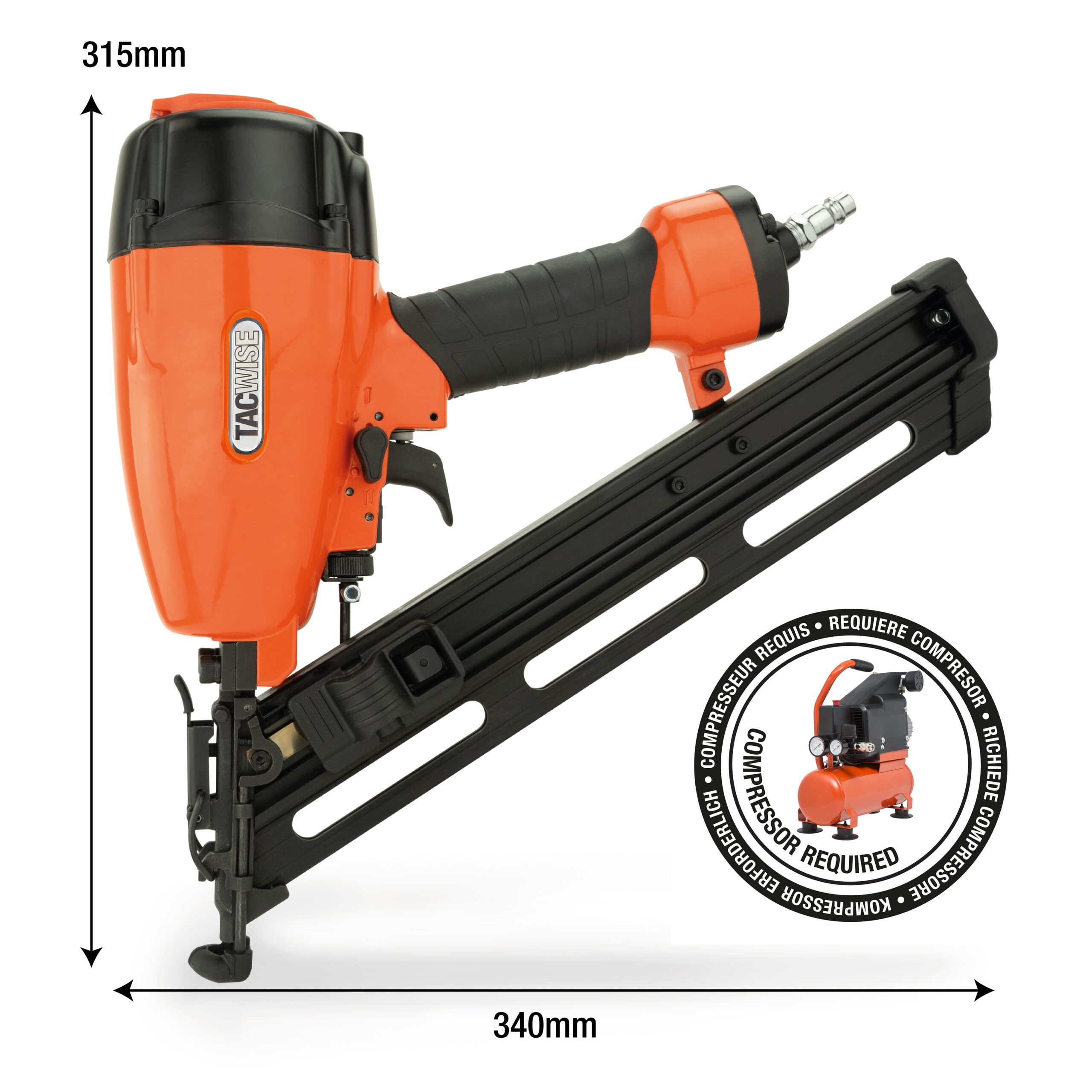 64mm Inclined Air Nailer - Image 4